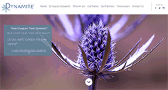 Desktop Screenshot of eryngiumdynamite.com